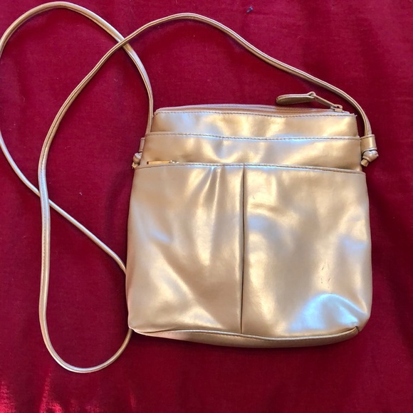 Bechamel Handbags - Bechamel Gold crossbody purse